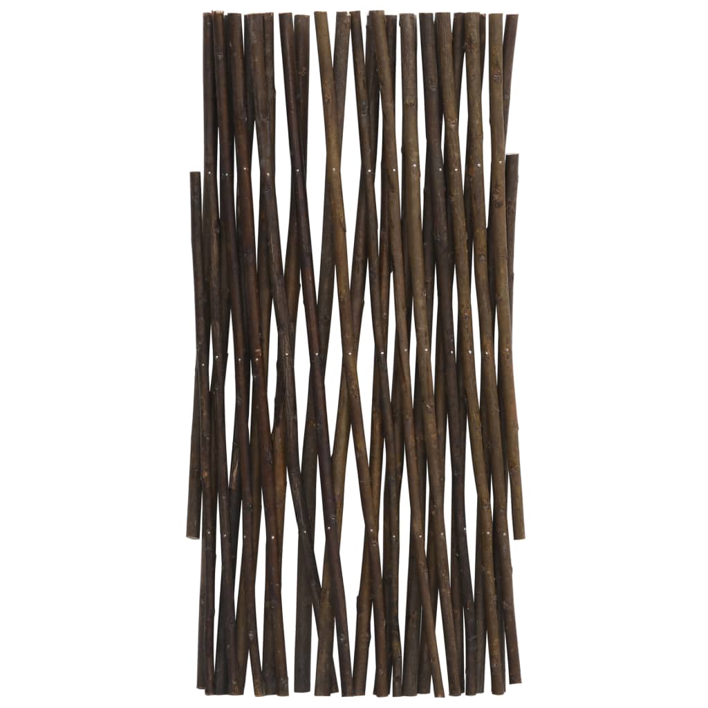 vidaXL Płot kratka z wierzby, 5 szt., 180 x 30 cm