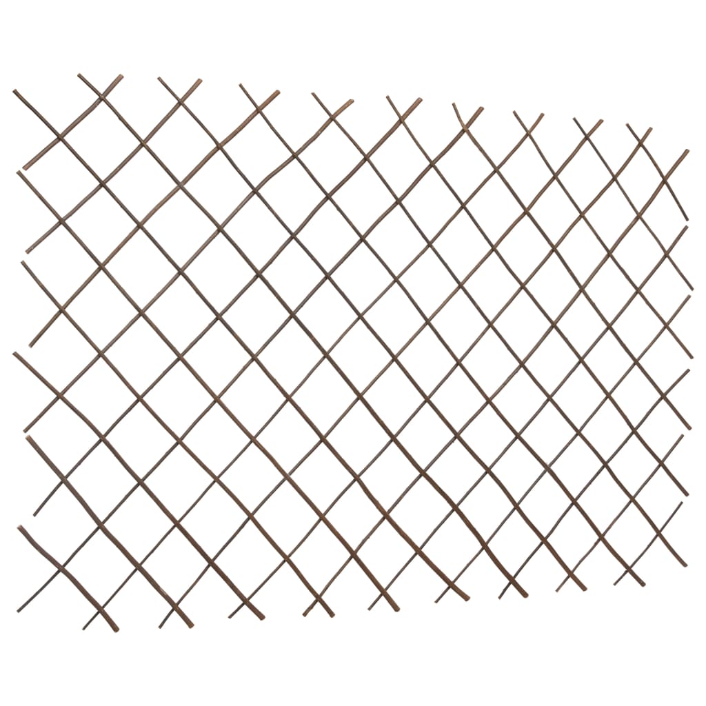 vidaXL Płot kratka z wierzby, 5 szt., 180 x 120 cm