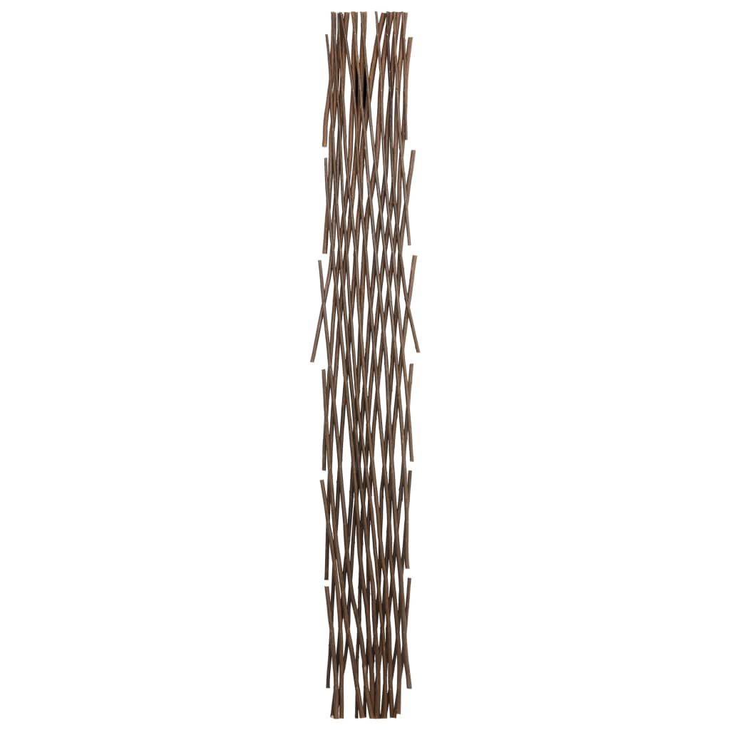 vidaXL Płot kratka z wierzby, 5 szt., 180 x 120 cm