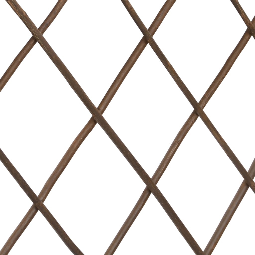 vidaXL Płot kratka z wierzby, 5 szt., 180 x 120 cm