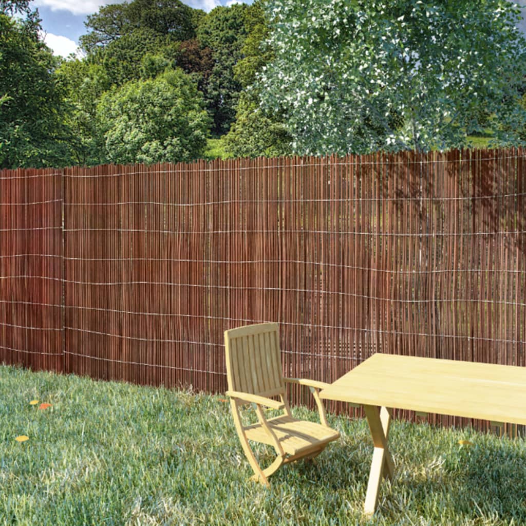 vidaXL Ogrodzenie z wierzby, 5 x 1 m