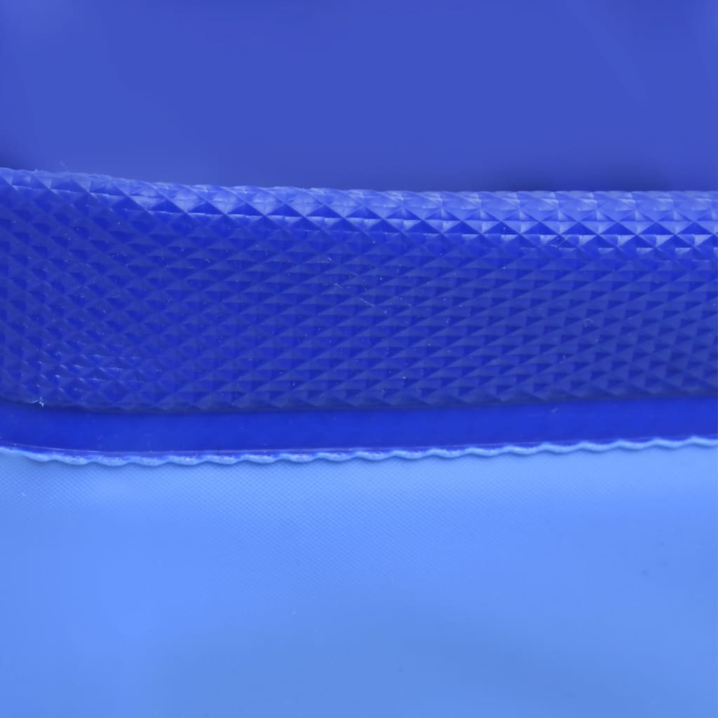 vidaXL Składany basen dla psa, niebieski, 200x30 cm, PVC