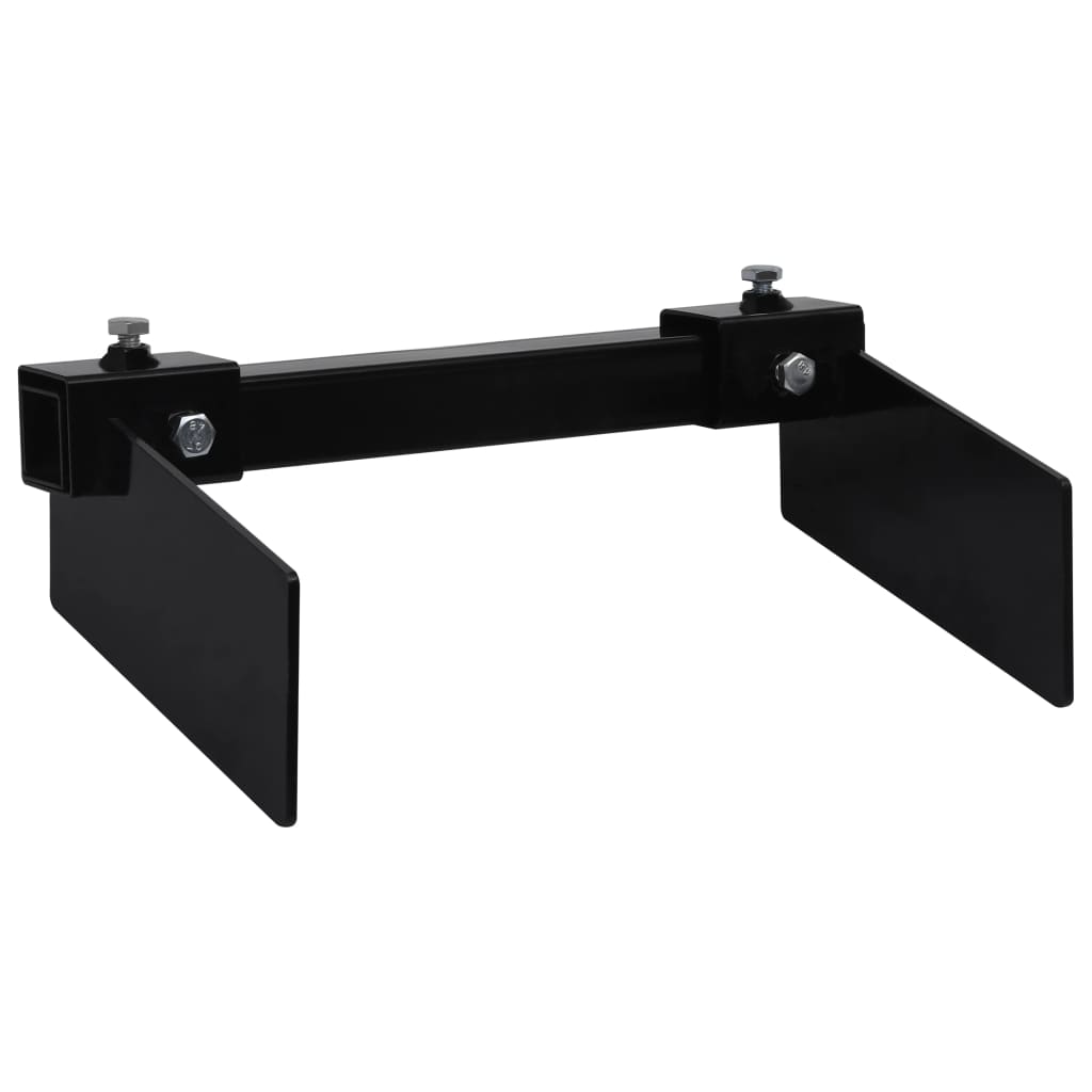 vidaXL Pług do kosiarki ogrodowej z uchwytem, 100 cm
