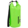 vidaXL Worek wodoszczelny z suwakiem, zielony, 20 L, PVC