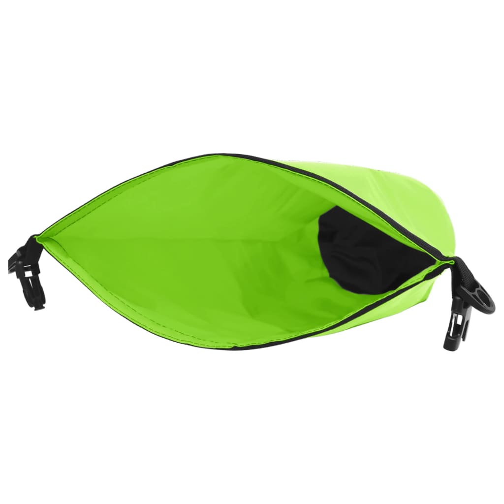 vidaXL Worek wodoszczelny, zielony, 30 L, PVC