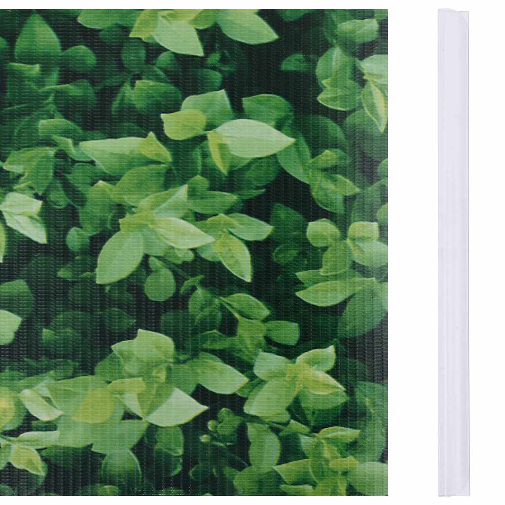 vidaXL Osłony na ogrodzenie, 4 szt., PVC, 35x0,19 m, zielone