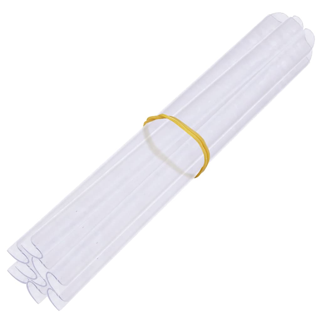 vidaXL Osłona na ogrodzenie ogrodowe, PVC, 70x0,19 m, kremowa