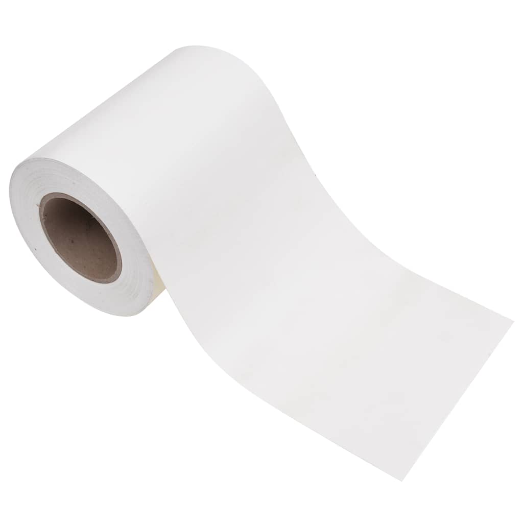 vidaXL Osłona na ogrodzenie ogrodowe, PVC, 35x0,19 m, biała
