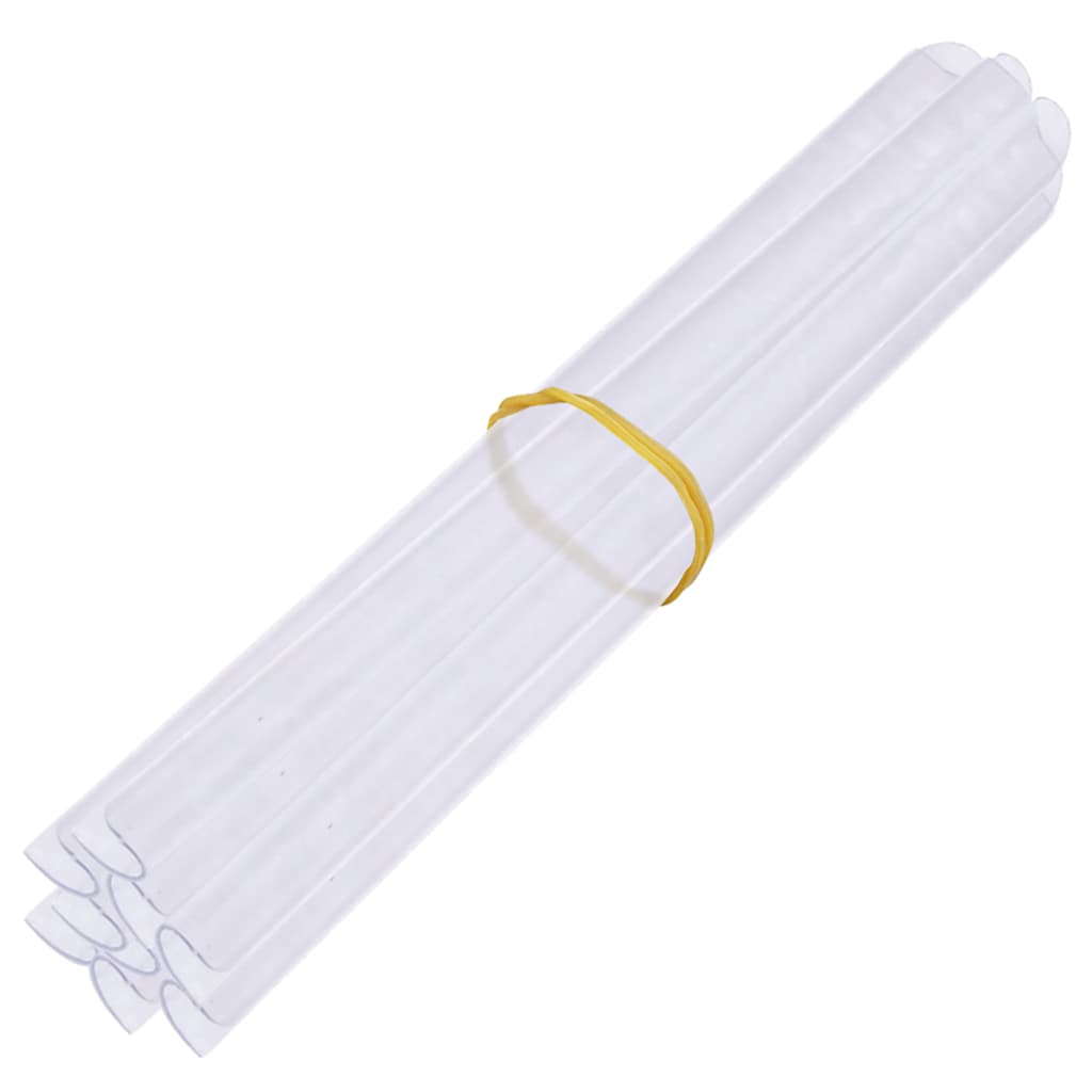vidaXL Osłona na ogrodzenie ogrodowe, PVC, 35x0,19 m, biała
