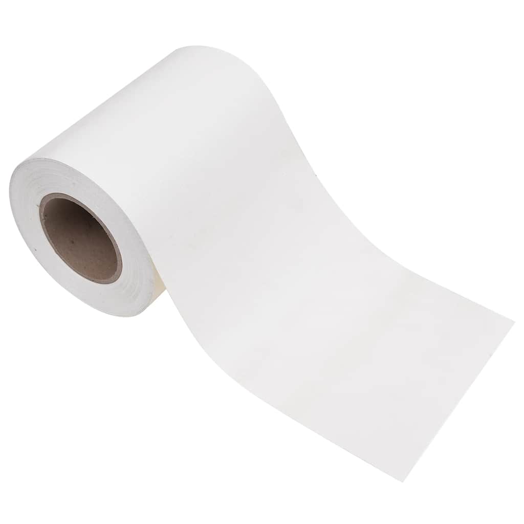 vidaXL Osłony na ogrodzenie, 4 szt., PVC, 35x0,19 m, białe