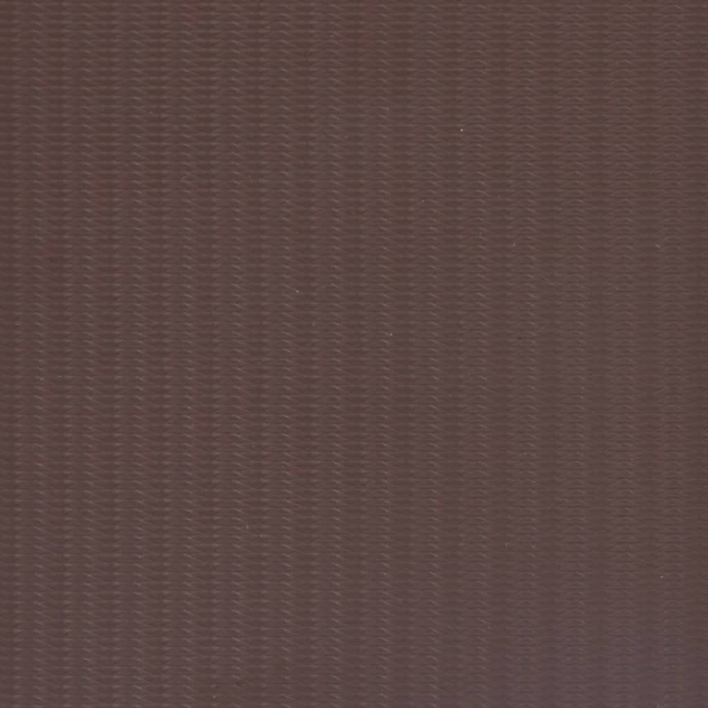 vidaXL Osłona na ogrodzenie ogrodowe, PVC, 35x0,19 m, brązowa