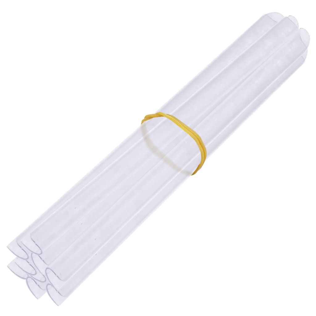vidaXL Osłona na ogrodzenie ogrodowe, PVC, 35x0,19 m, brązowa