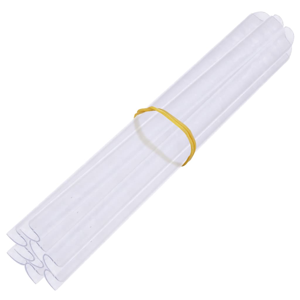 vidaXL Osłona na ogrodzenie ogrodowe, PVC, 70x0,19 m, brązowa