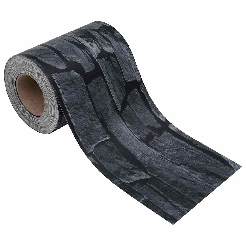vidaXL Osłona na ogrodzenie ogrodowe, PVC, 70x0,19 m, szara