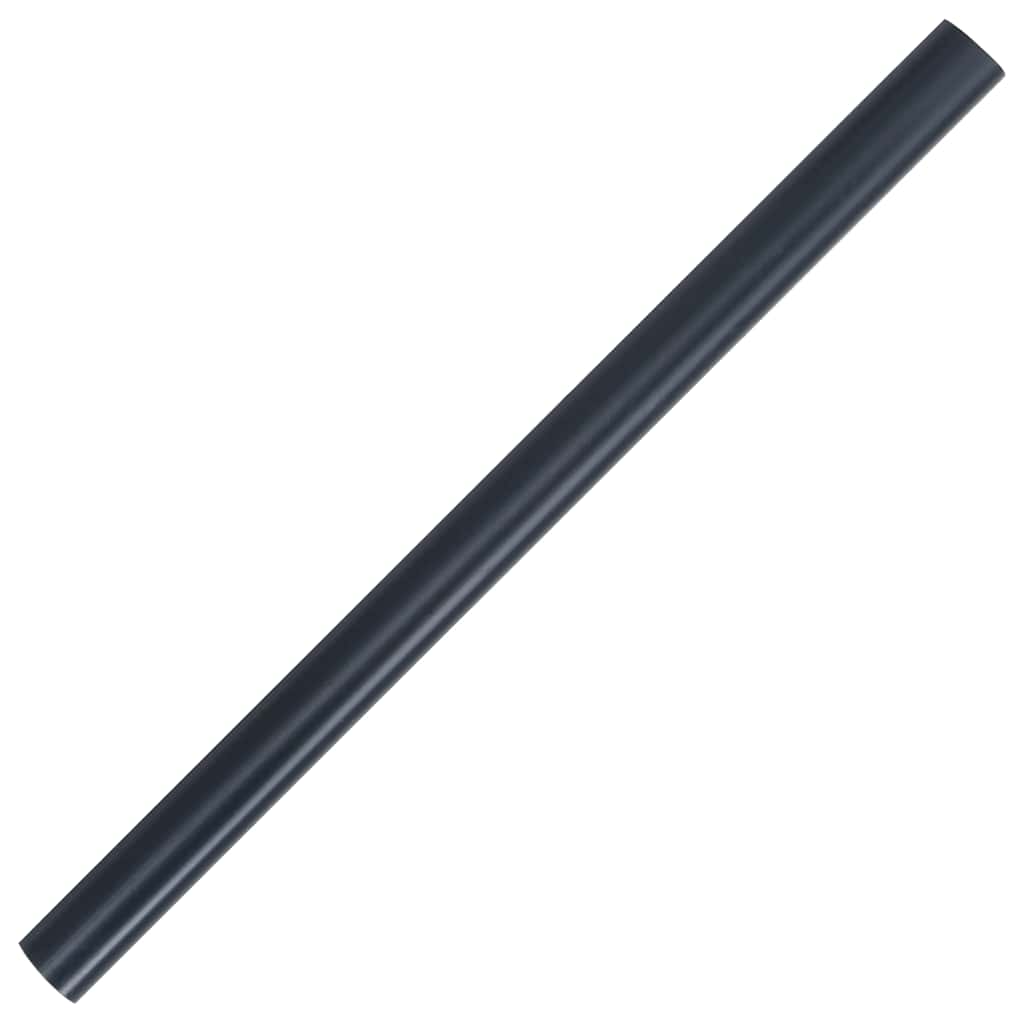 vidaXL Osłony na ogrodzenie, 4 szt., PVC, 35x0,19 m, ciemnoszare, mat