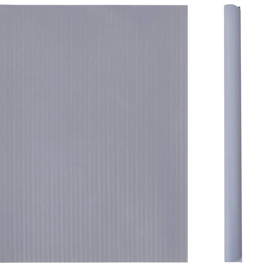 vidaXL Osłona na ogrodzenie ogrodowe, PVC, 35x0,19 m, jasnoszara, mat