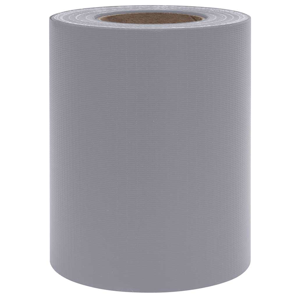 vidaXL Osłona na ogrodzenie ogrodowe, PVC, 35x0,19 m, jasnoszara, mat