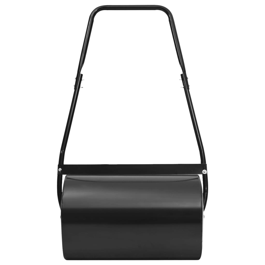vidaXL Walec do trawnika, czarny, 63 cm, 50 L