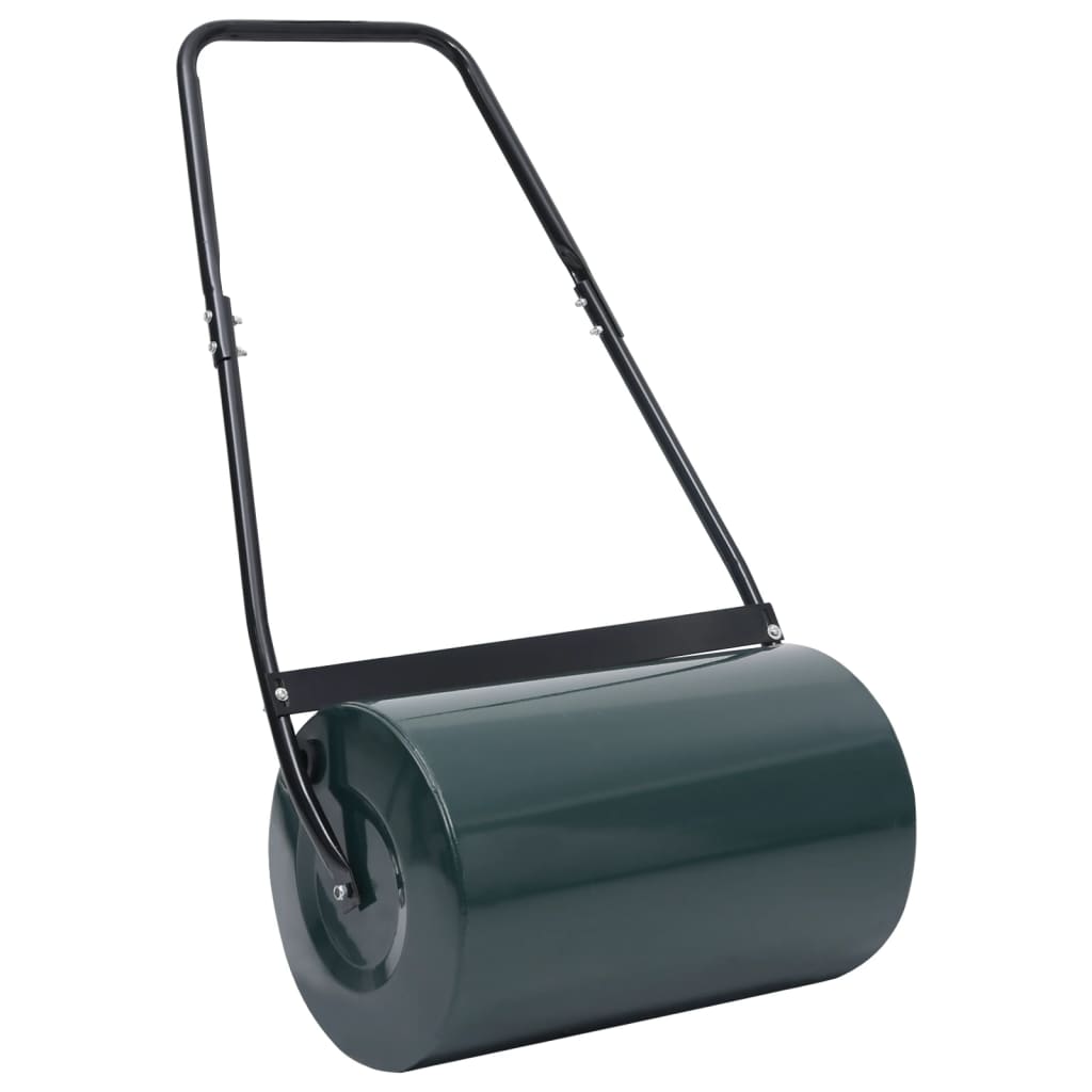 vidaXL Walec do trawnika, zielono-czarny, 63 cm, 50 L