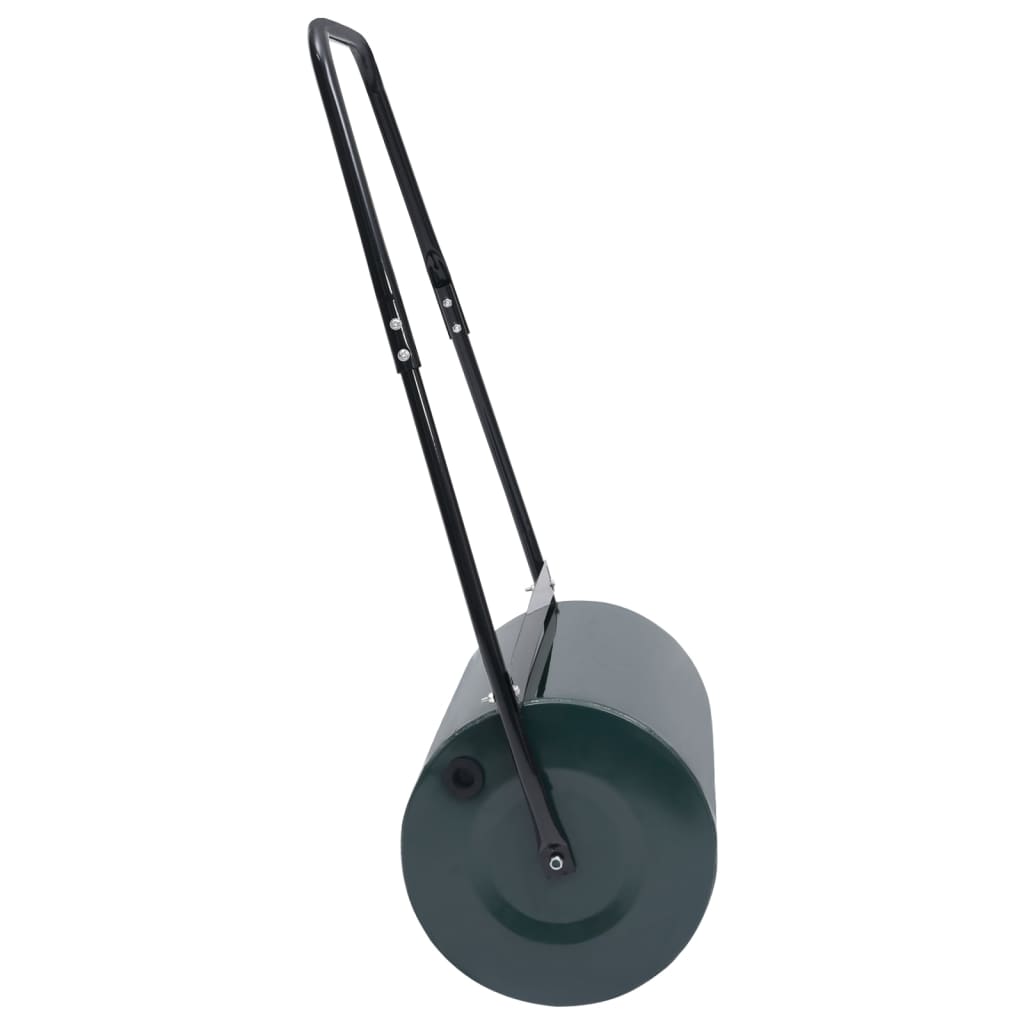 vidaXL Walec do trawnika, zielono-czarny, 63 cm, 50 L