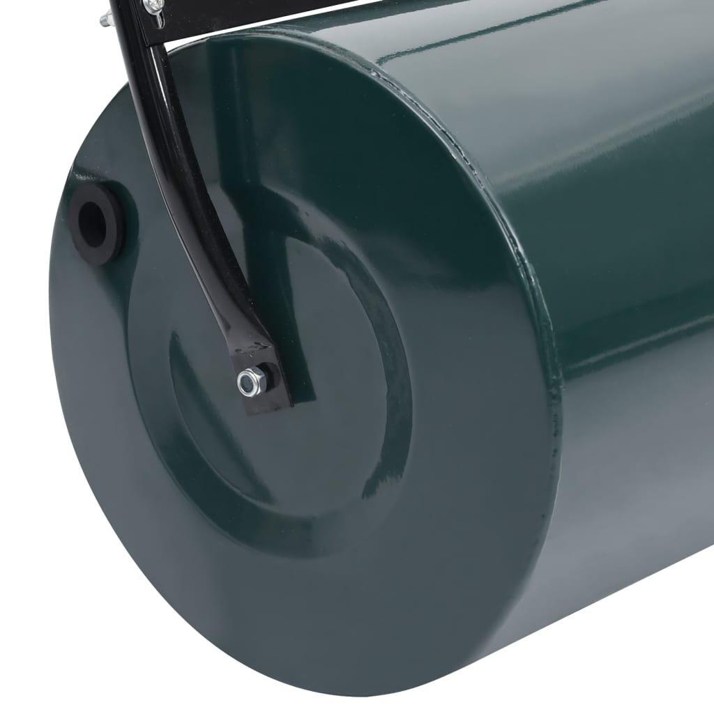 vidaXL Walec do trawnika, zielono-czarny, 63 cm, 50 L