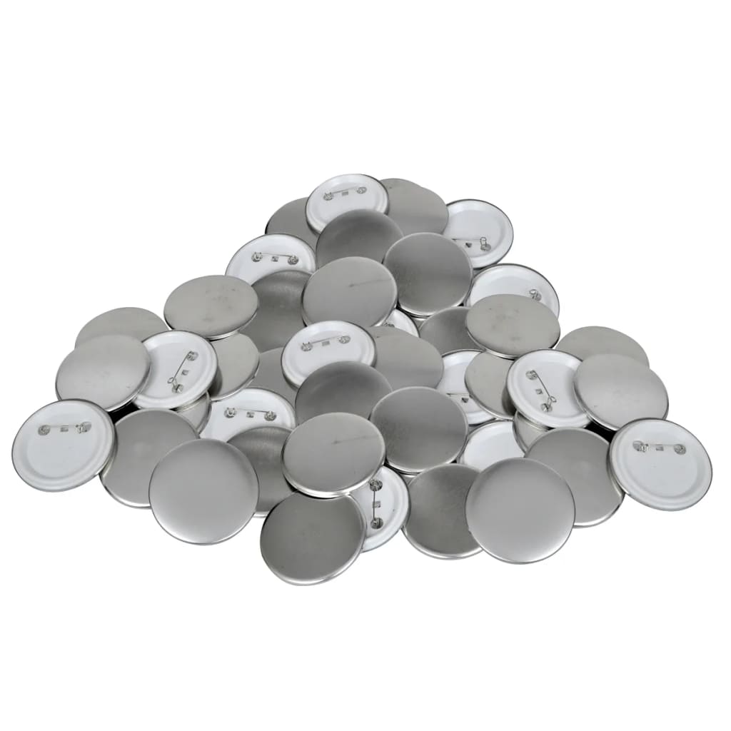 vidaXL Maszynka do przypinek i 500 szt. przypinek, 58 mm, obrotowa