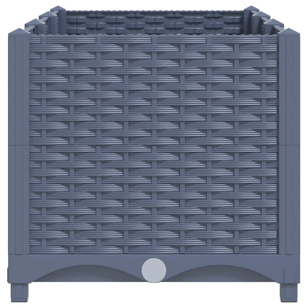 vidaXL Donica do podniesionej rabaty, 120x40x38 cm, polipropylen