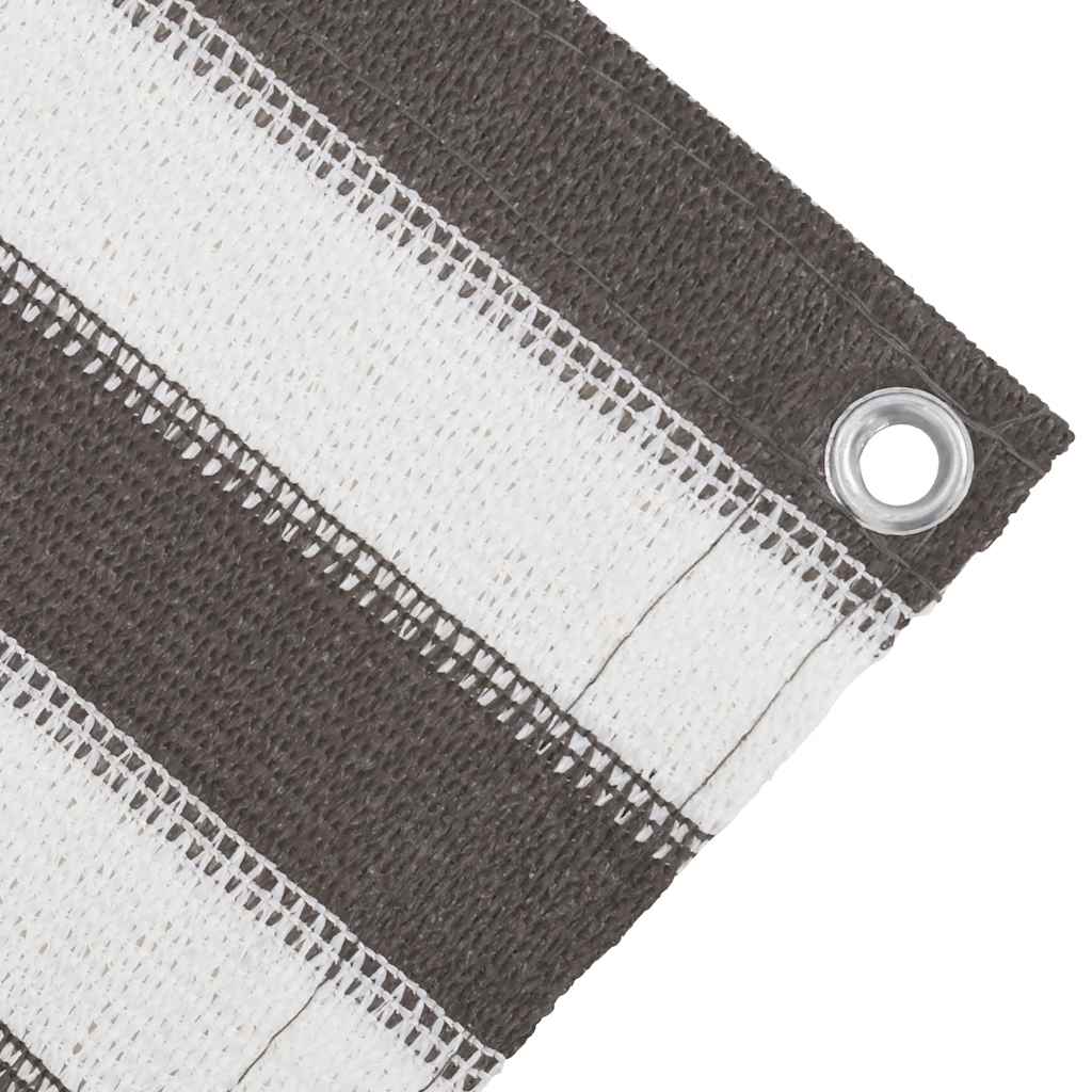 vidaXL Wykładzina namiotowa, 250 x 500 cm, antracytowo-biała