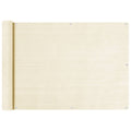 vidaXL Parawan balkonowy, kremowy, 75x500 cm, HDPE