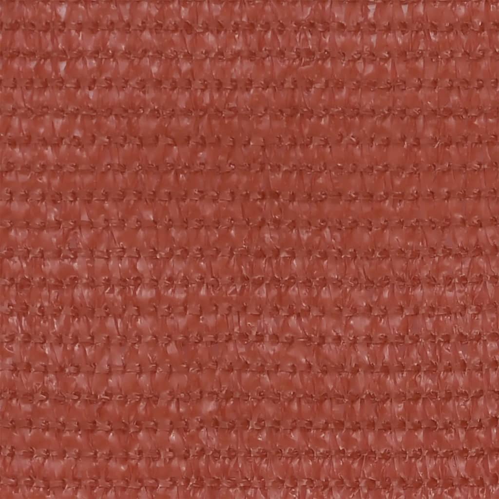 vidaXL Parawan balkonowy, terakota, 120x300 cm, HDPE