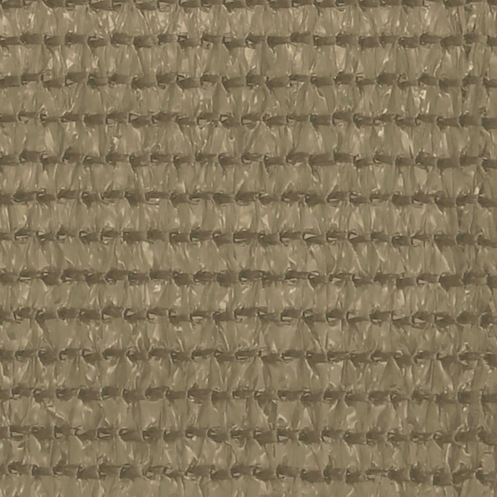 vidaXL Parawan balkonowy, kolor taupe, 90x300 cm, HDPE