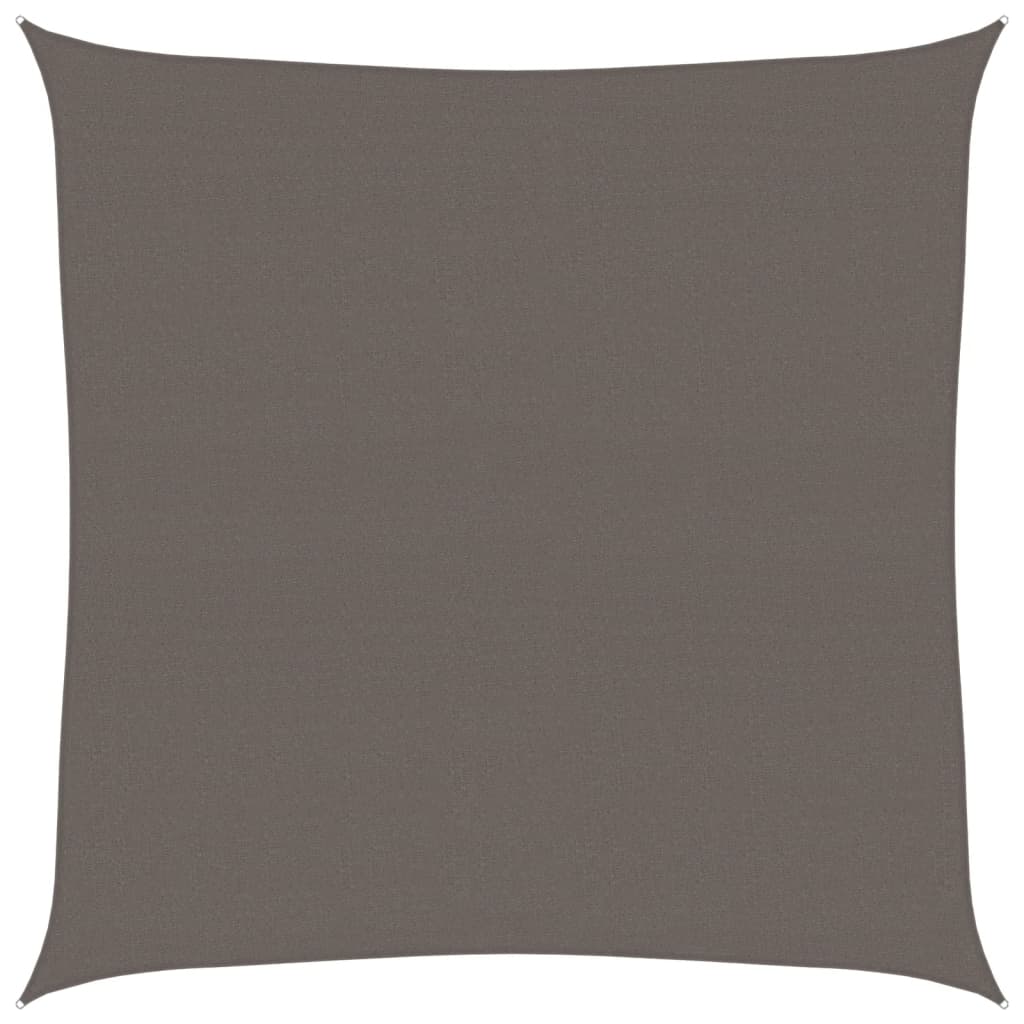 vidaXL Żagiel przeciwsłoneczny, 160 g/m², antracytowy, 7x7 m, HDPE