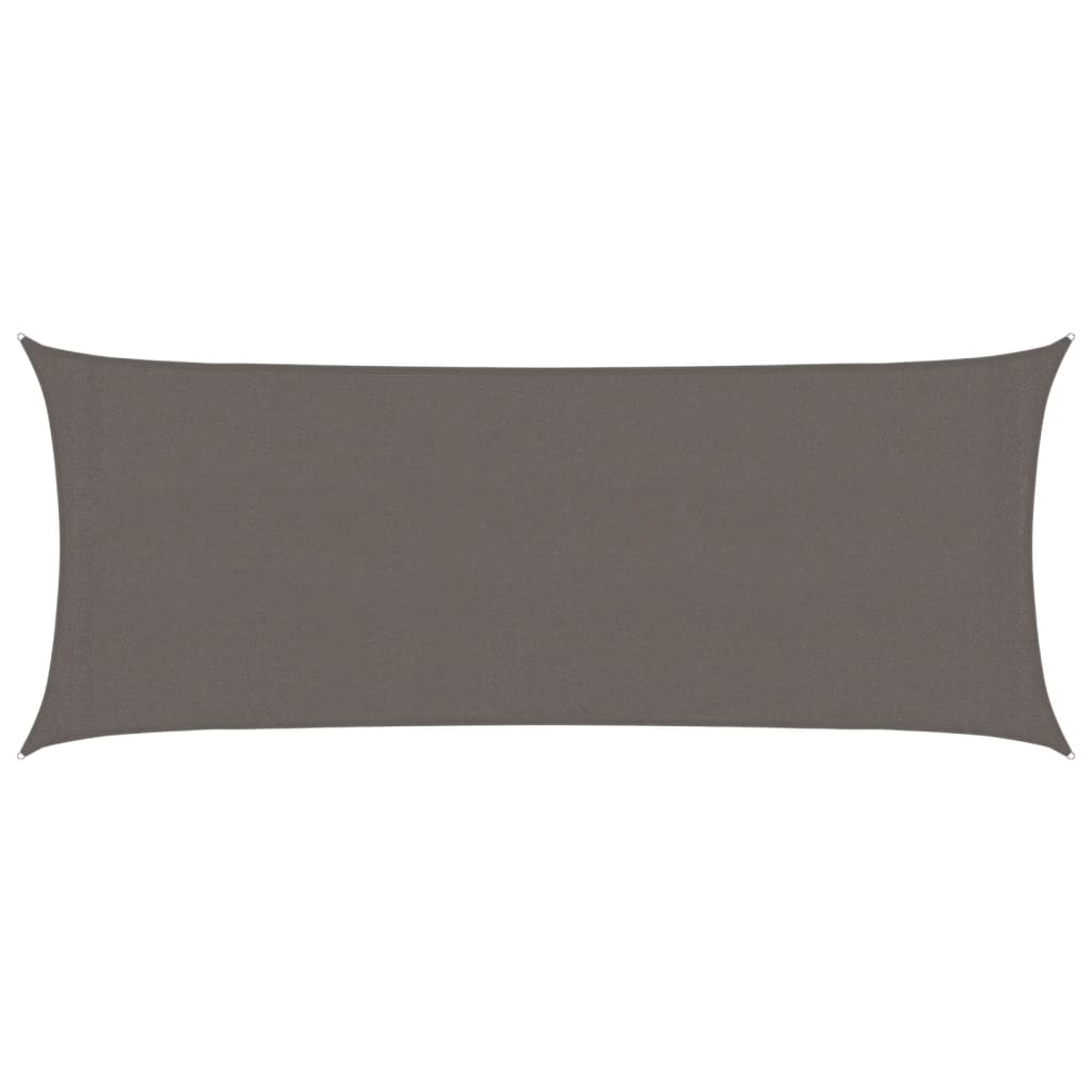 vidaXL Żagiel przeciwsłoneczny, 160 g/m², antracytowy, 2x4,5 m, HDPE