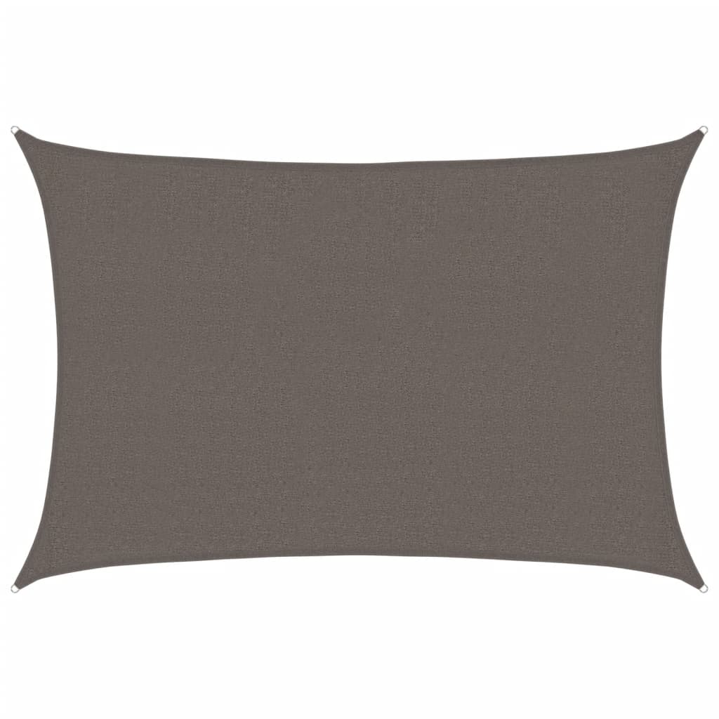 vidaXL Żagiel przeciwsloneczny, 160 g/m², antracytowy, 2,5x3,5 m, HDPE