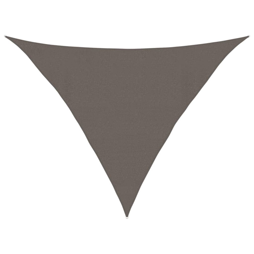 vidaXL Żagiel przeciwsłoneczny, 160 g/m², antracytowy, 4x4x5,8 m, HDPE