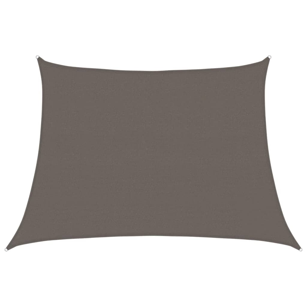 vidaXL Żagiel przeciwsłoneczny, 160 g/m², antracyt, 4/5x3 m, HDPE