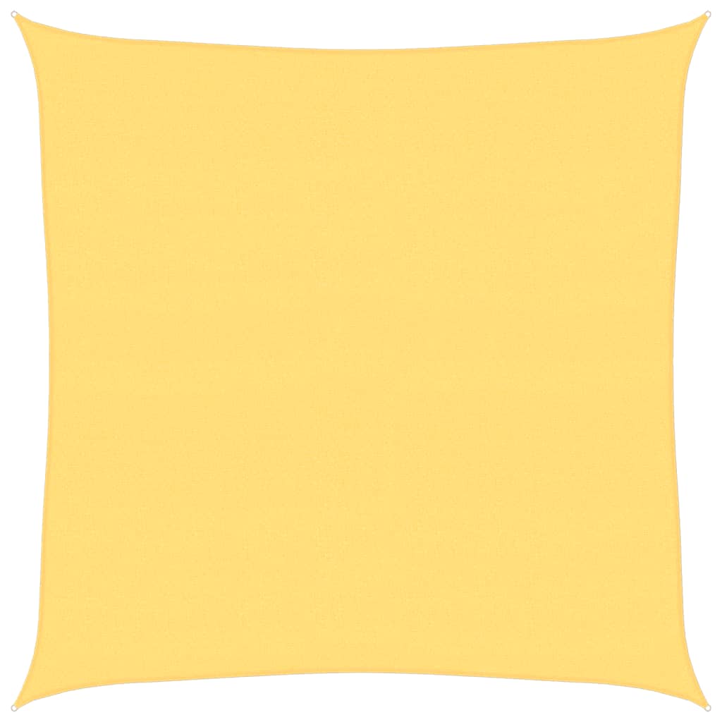 vidaXL Żagiel przeciwsłoneczny, 160 g/m², beżowy, 5x5 m, HDPE