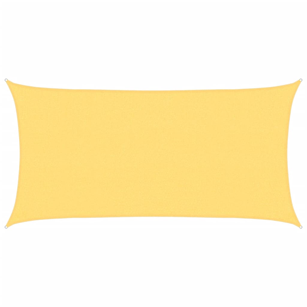 vidaXL Żagiel przeciwsłoneczny, 160 g/m², beżowy, 2,5x5 m, HDPE