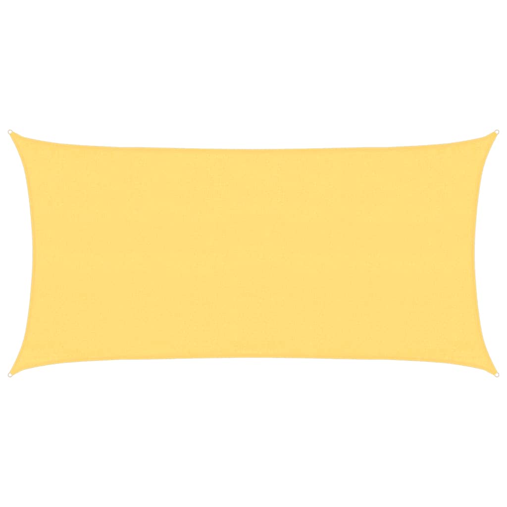vidaXL Żagiel przeciwsłoneczny, 160 g/m², beżowy, 3x6 m, HDPE