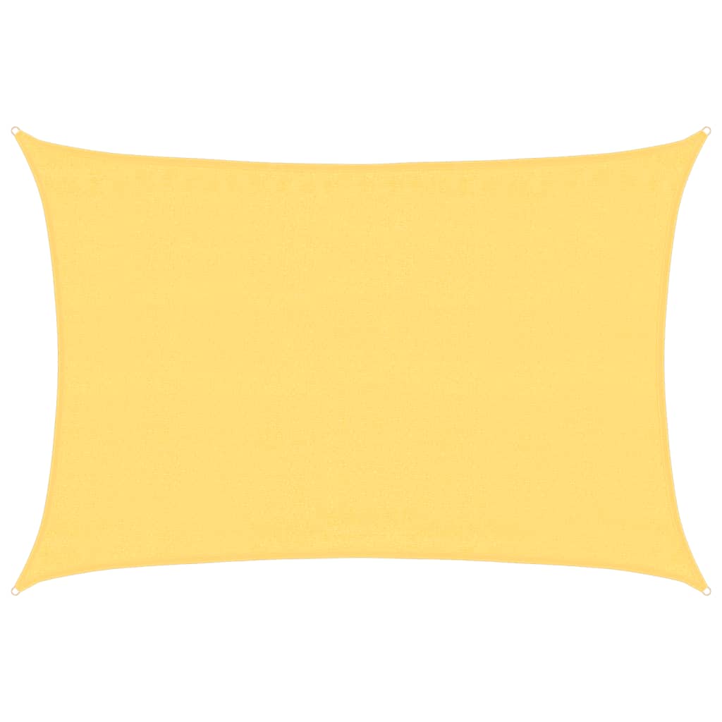 vidaXL Żagiel przeciwsłoneczny, 160 g/m², beżowy, 3,5x4,5 m, HDPE