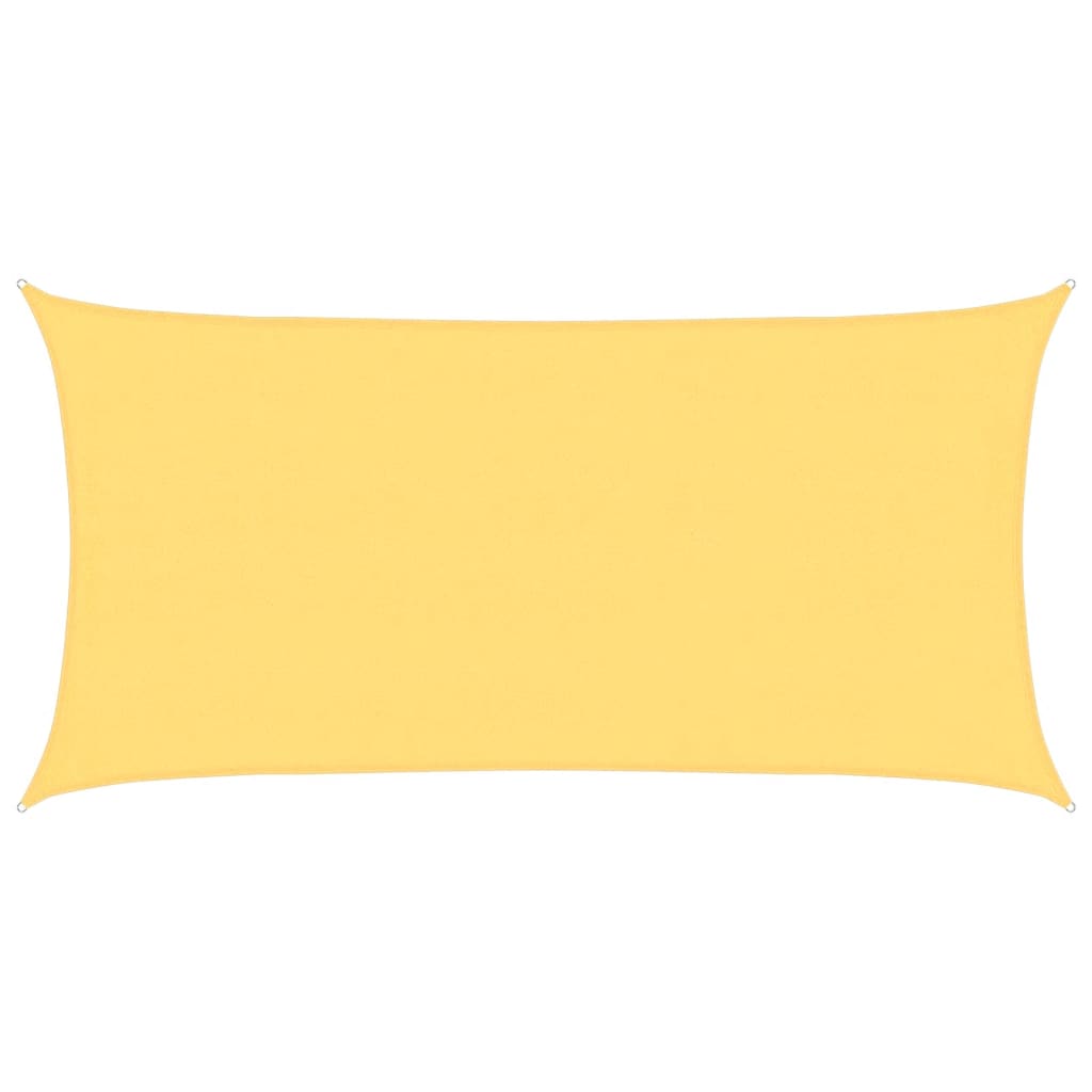 vidaXL Żagiel przeciwsłoneczny, 160 g/m², beżowy, 4x7 m, HDPE