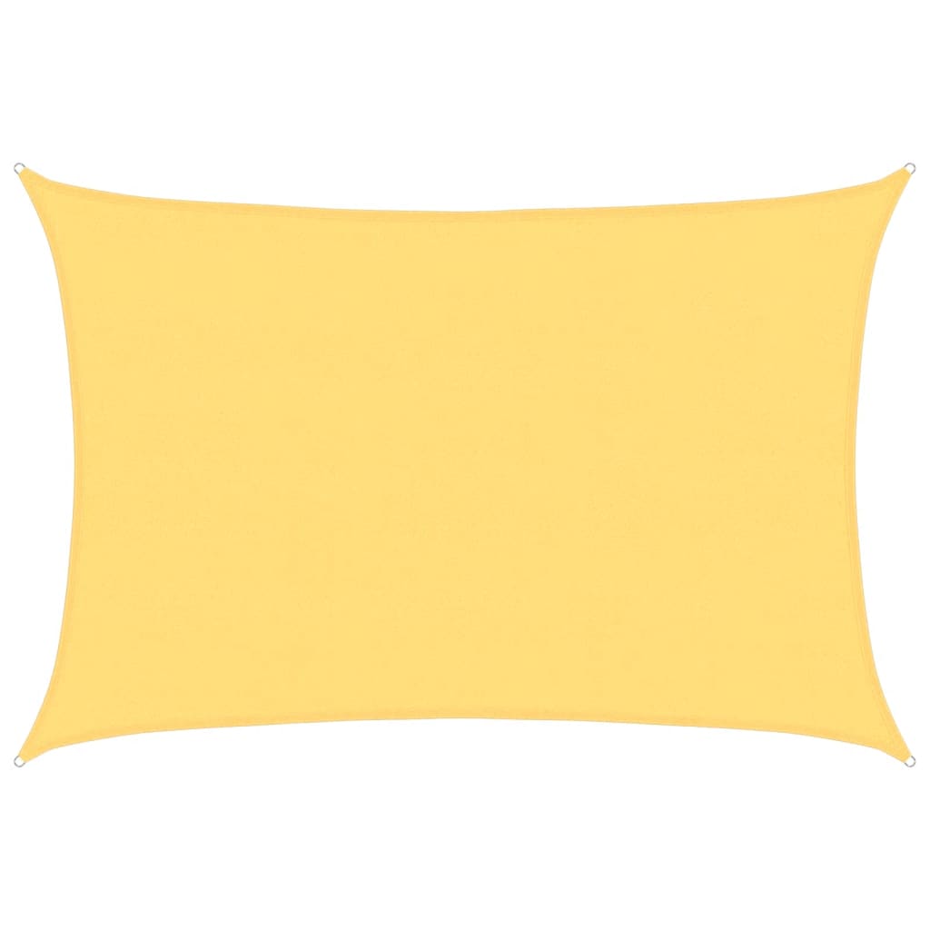 vidaXL Żagiel przeciwsłoneczny, 160 g/m², beżowy, 5x7 m, HDPE