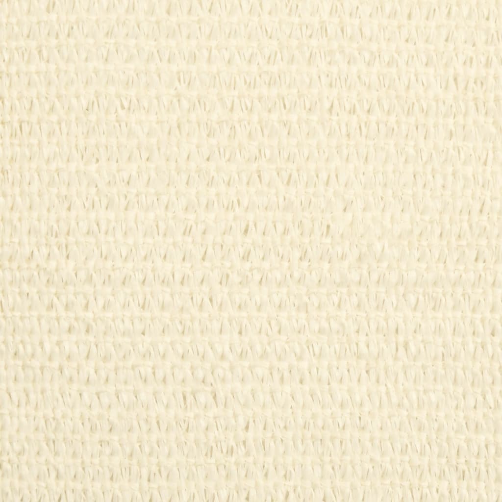 vidaXL Żagiel przeciwsłoneczny, 160 g/m², kremowy, 2,5x2,5 m, HDPE
