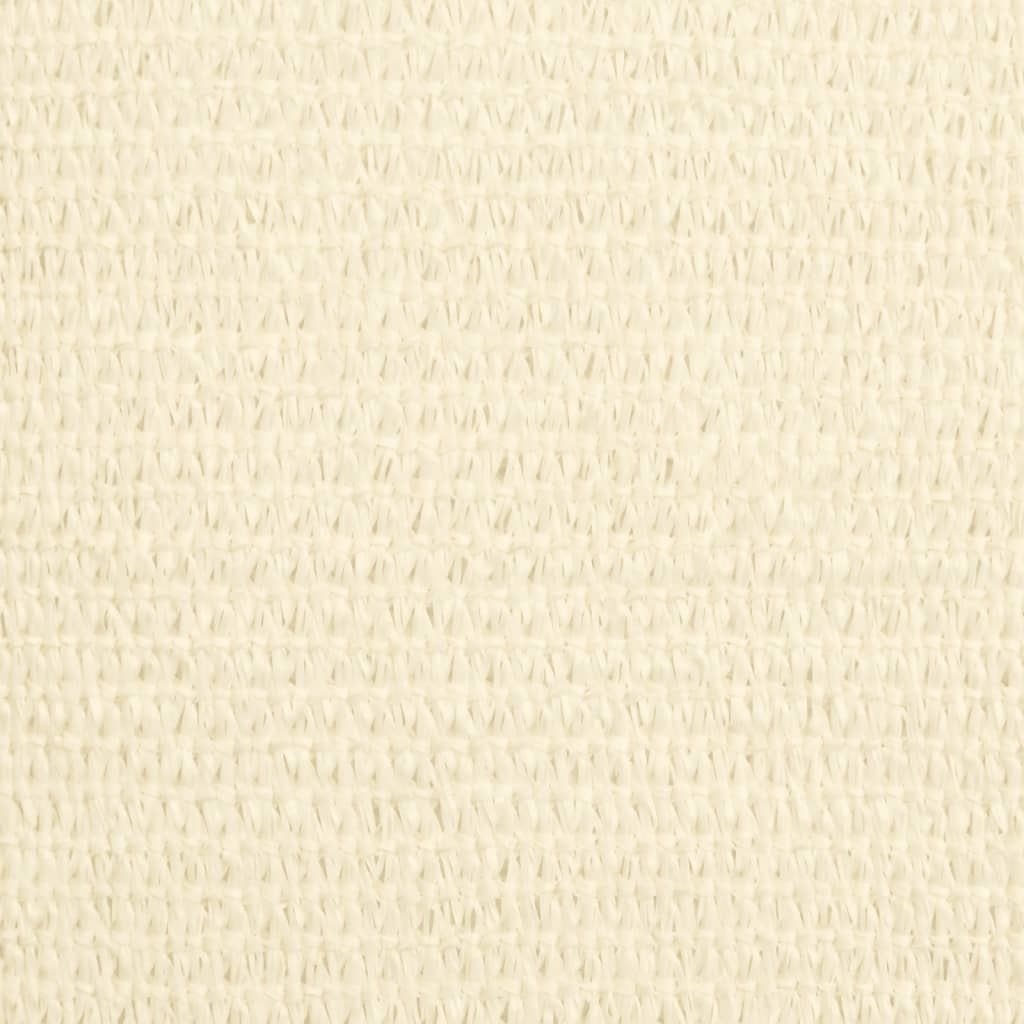 vidaXL Żagiel przeciwsłoneczny, 160 g/m², kremowy, 2,5x3 m, HDPE