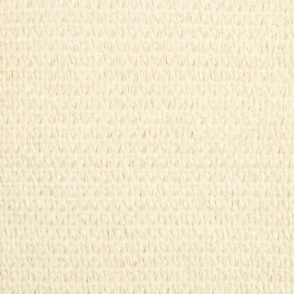 vidaXL Żagiel przeciwsłoneczny, 160 g/m², kremowy, 3,5x5 m, HDPE