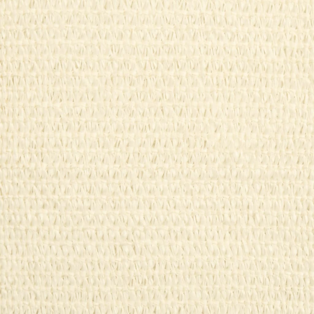 vidaXL Żagiel przeciwsłoneczny, 160 g/m², kremowy, 5x8 m, HDPE