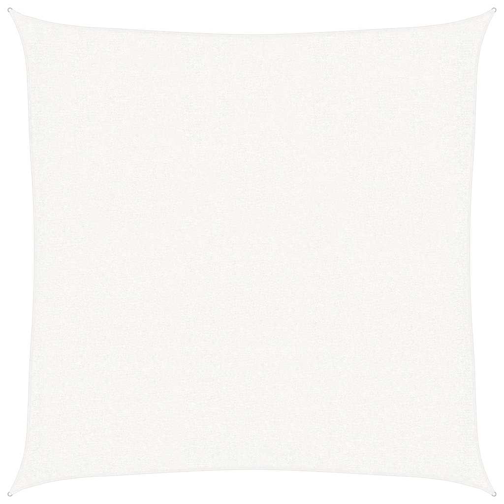 vidaXL Żagiel przeciwsłoneczny, 160 g/m², biały, 3x3 m, HDPE