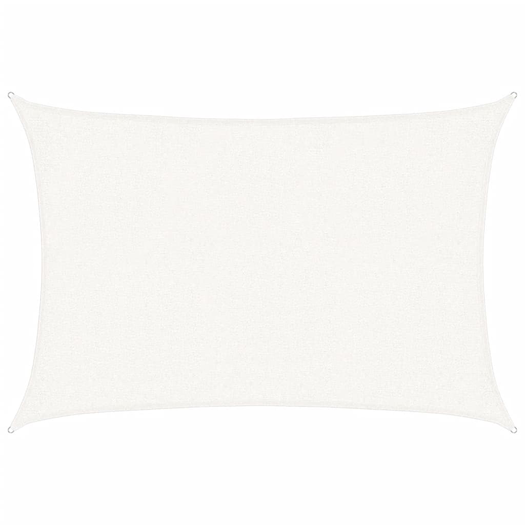 vidaXL Żagiel przeciwsłoneczny, 160 g/m², biały, 2x2,5 m, HDPE