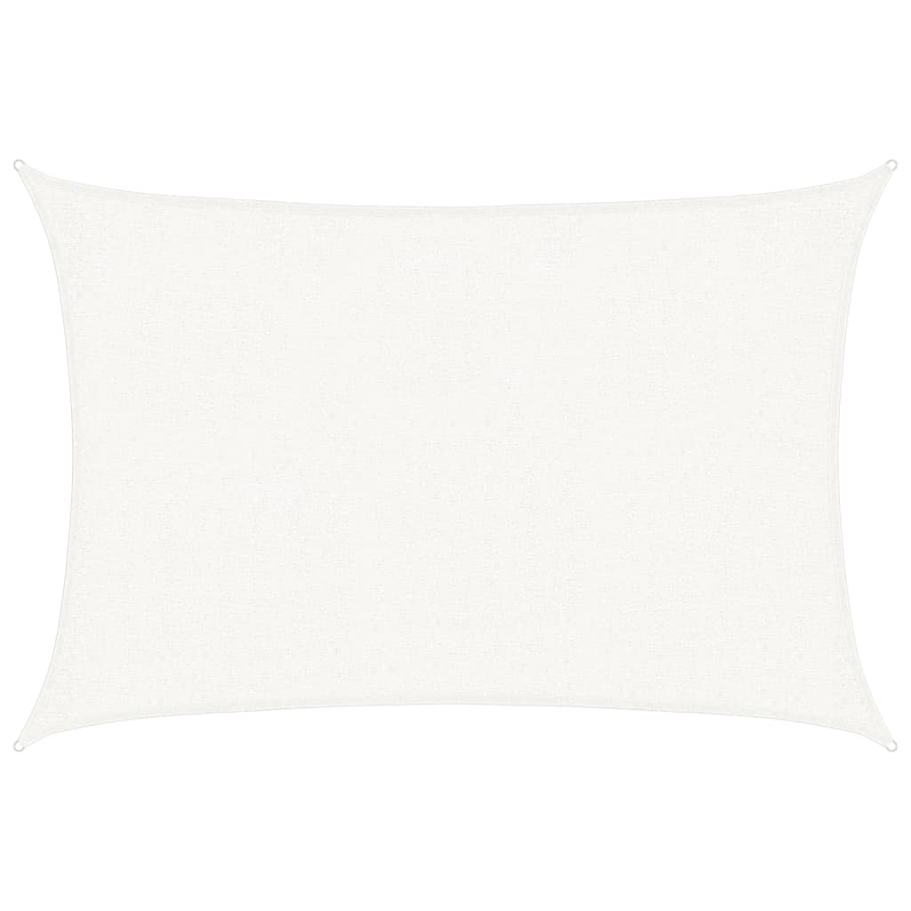 vidaXL Żagiel przeciwsłoneczny, 160 g/m², biały, 2x3 m, HDPE