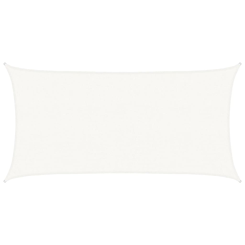 vidaXL Żagiel przeciwsłoneczny, 160 g/m², biały, 2x3,5 m, HDPE